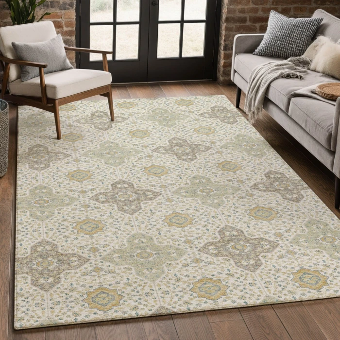 Addison Rugs Chantille Ivory ACN2566 9ft. x 12ft. Rect. Rug
