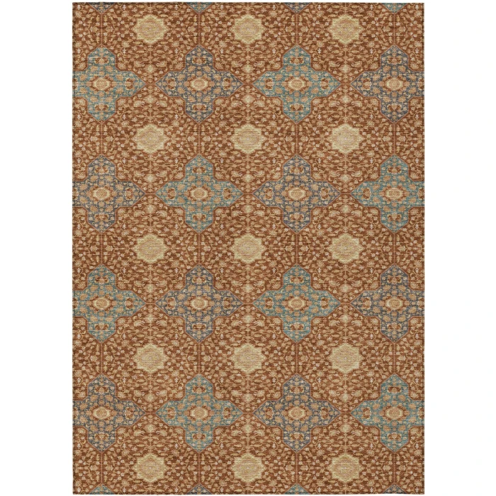Addison Rugs Chantille Orange ACN2566 9ft. x 12ft. Rect. Rug
