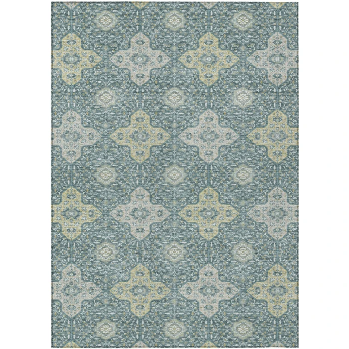 Addison Rugs Chantille Teal ACN2566 8ft. x 10ft. Rect. Rug