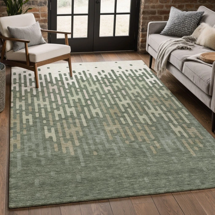 Addison Rugs Chantille Green ACN2567 8ft. x 10ft. Rect. Rug