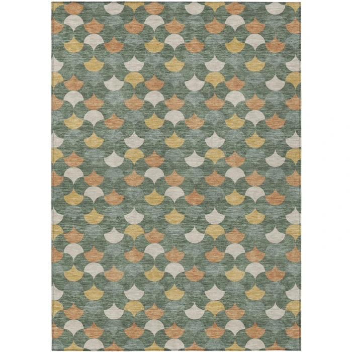 Addison Rugs Chantille Green ACN2568 9ft. x 12ft. Rect. Rug