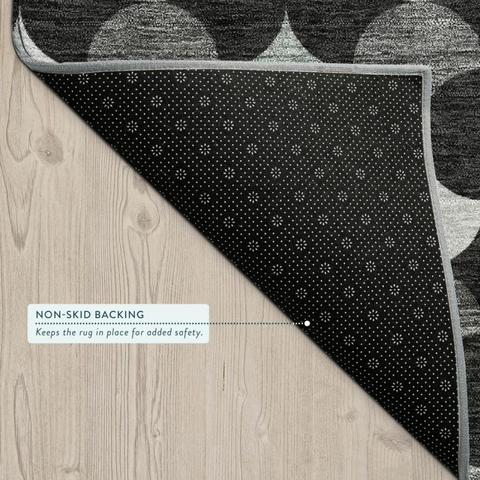 Addison Rugs Chantille Black ACN2568 5ft. x 7ft.6in. Rect. Rug