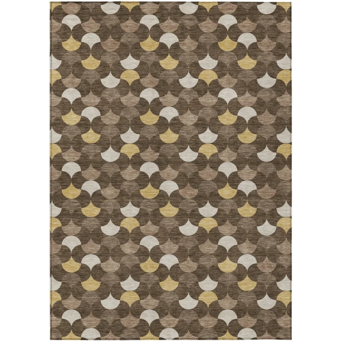 Addison Rugs Chantille Brown ACN2568 5ft. x 7ft.6in. Rect. Rug