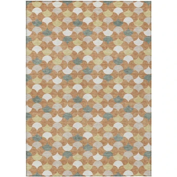 Addison Rugs Chantille Orange ACN2568 5ft. x 7ft.6in. Rect. Rug