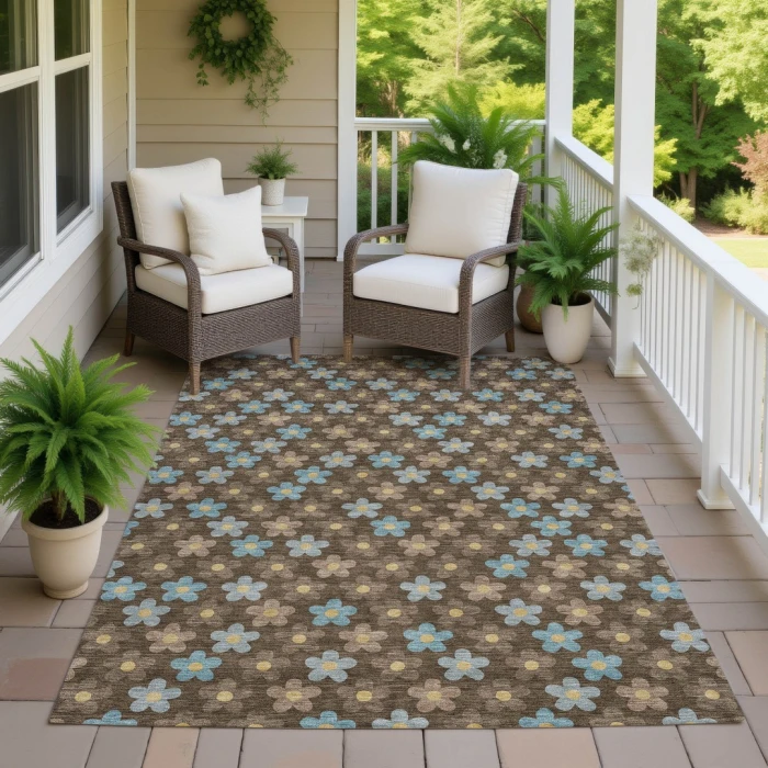 Addison Rugs Chantille Brown ACN2569 8ft. x 10ft. Rect. Rug