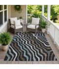 Addison Rugs Chantille Black ACN2570 8ft. x 10ft. Rect. Rug
