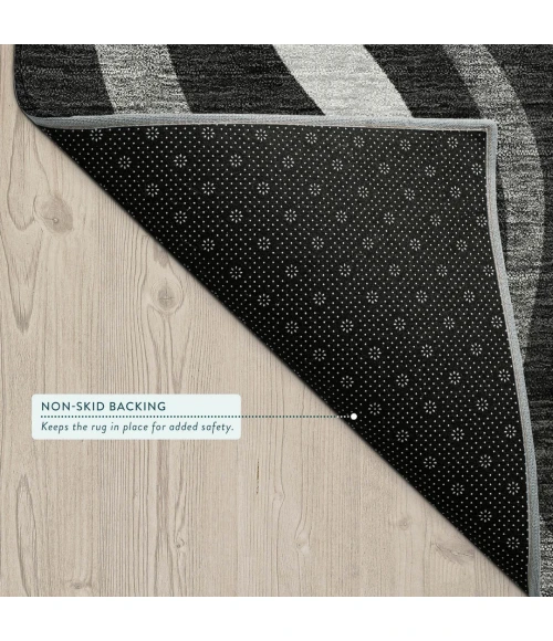 Addison Rugs Chantille Black ACN2570 8ft. x 10ft. Rect. Rug