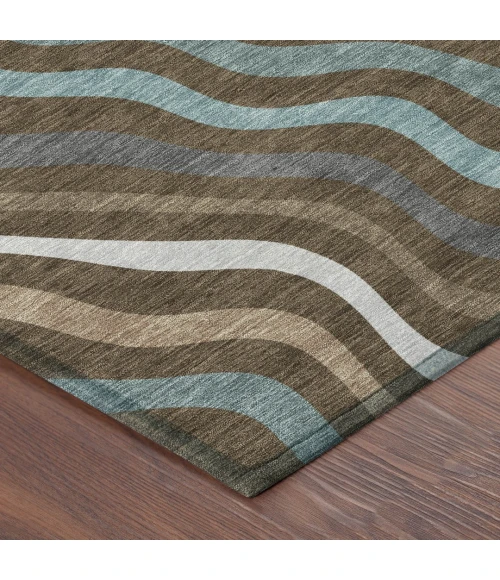 Addison Rugs Chantille Brown ACN2570 9ft. x 12ft. Rect. Rug