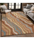 Addison Rugs Chantille Orange ACN2570 9ft. x 12ft. Rect. Rug
