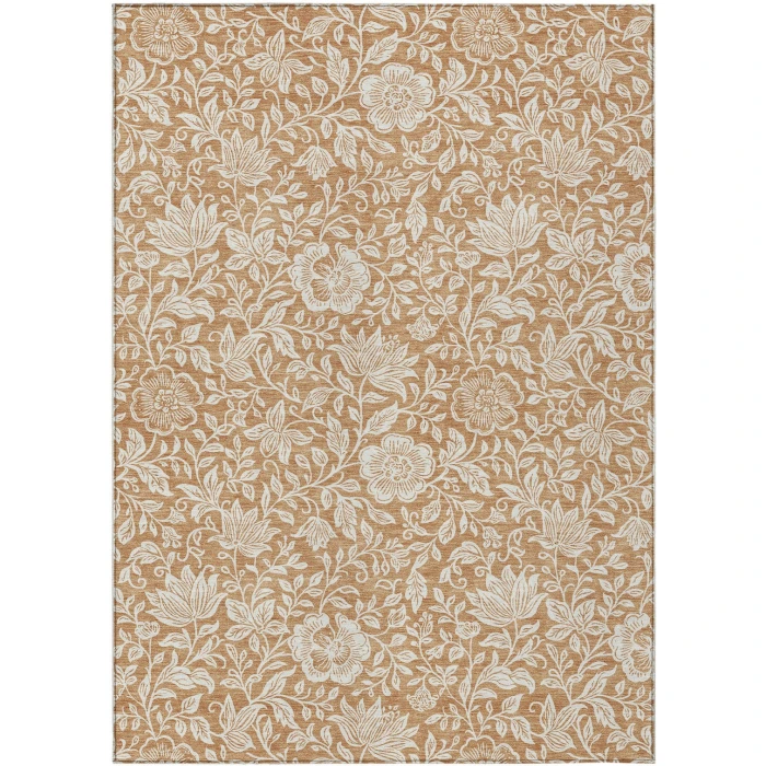 Addison Rugs Chantille Orange ACN2572 5ft. x 7ft.6in. Rect. Rug