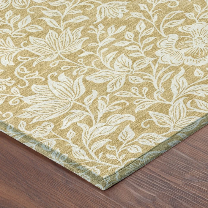 Addison Rugs Chantille Gold ACN2572 9ft. x 12ft. Rect. Rug