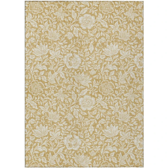 Addison Rugs Chantille Gold ACN2572 9ft. x 12ft. Rect. Rug