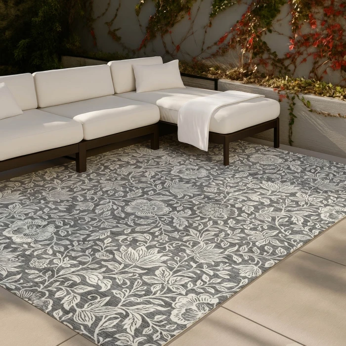 Addison Rugs Chantille Gray ACN2572 5ft. x 7ft.6in. Rect. Rug