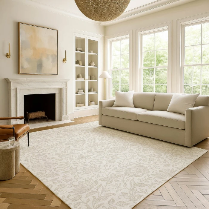 Addison Rugs Chantille Ivory ACN2572 9ft. x 12ft. Rect. Rug