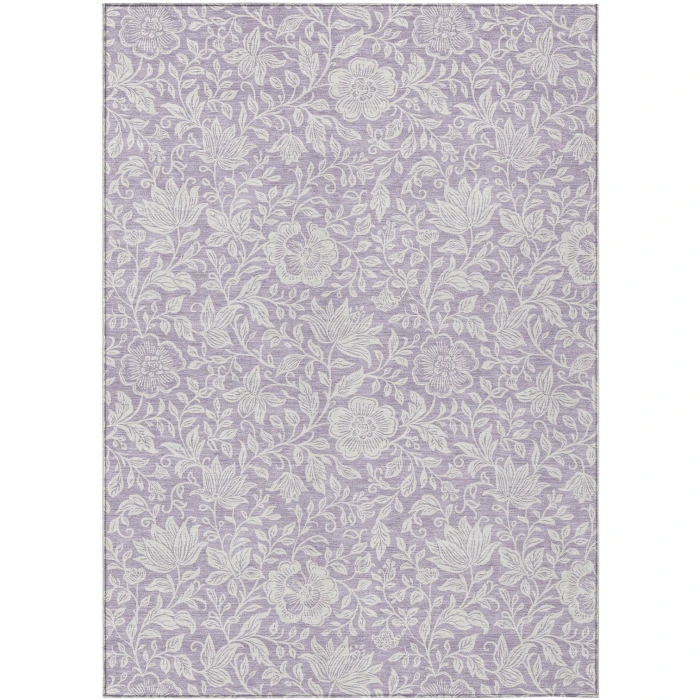 Addison Rugs Chantille Purple ACN2572 5ft. x 7ft.6in. Rect. Rug