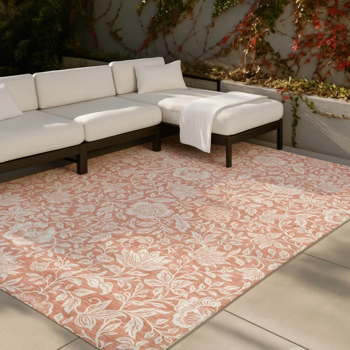 Addison Rugs Chantille Orange ACN2572 5ft. x 7ft.6in. Rect. Rug