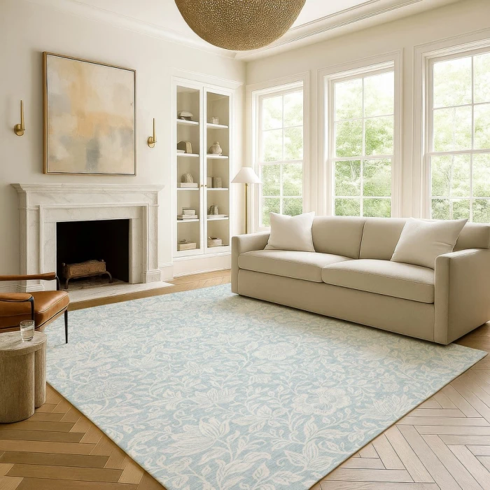 Addison Rugs Chantille Blue ACN2572 5ft. x 7ft.6in. Rect. Rug