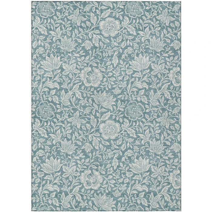 Addison Rugs Chantille Teal ACN2572 5ft. x 7ft.6in. Rect. Rug