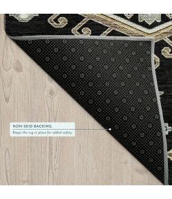 Addison Rugs Chantille Black ACN2574 5ft. x 7ft.6in. Rect. Rug