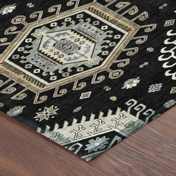 Addison Rugs Chantille Black ACN2574 5ft. x 7ft.6in. Rect. Rug