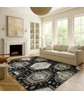 Addison Rugs Chantille Black ACN2574 5ft. x 7ft.6in. Rect. Rug
