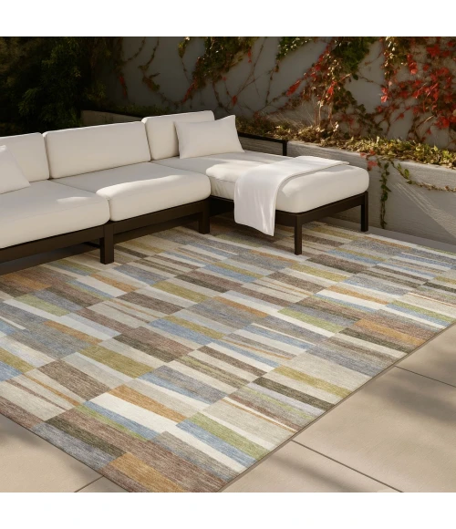 Addison Rugs Chantille Brown ACN2575 5ft. x 7ft.6in. Rect. Rug