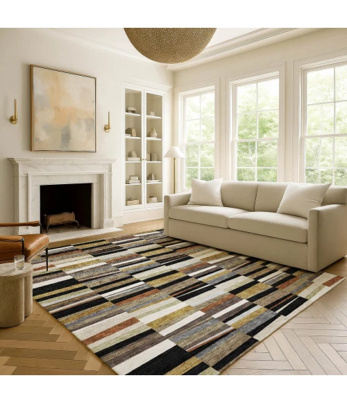 Addison Rugs Chantille Black ACN2575 5ft. x 7ft.6in. Rect. Rug