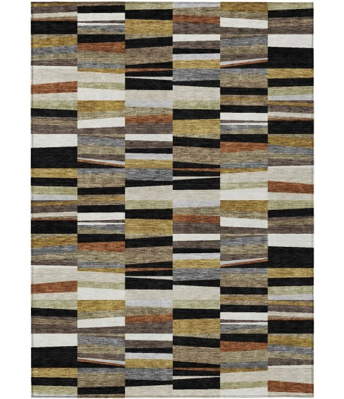 Addison Rugs Chantille Black ACN2575 5ft. x 7ft.6in. Rect. Rug