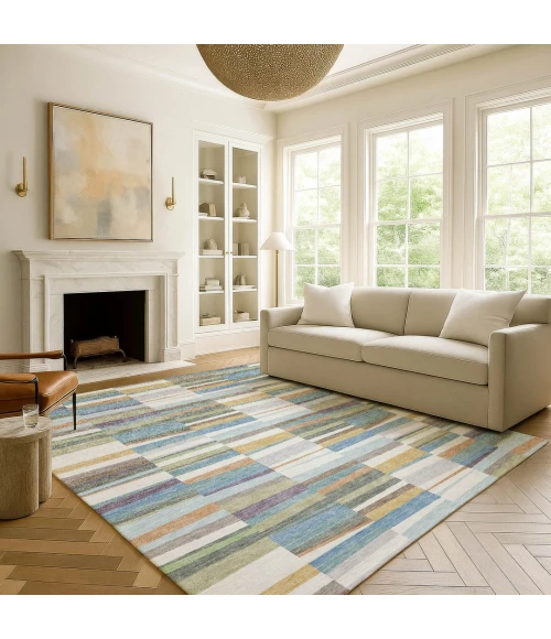 Addison Rugs Chantille Blue ACN2575 5ft. x 7ft.6in. Rect. Rug