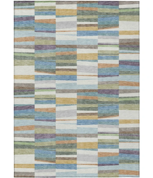 Addison Rugs Chantille Blue ACN2575 5ft. x 7ft.6in. Rect. Rug