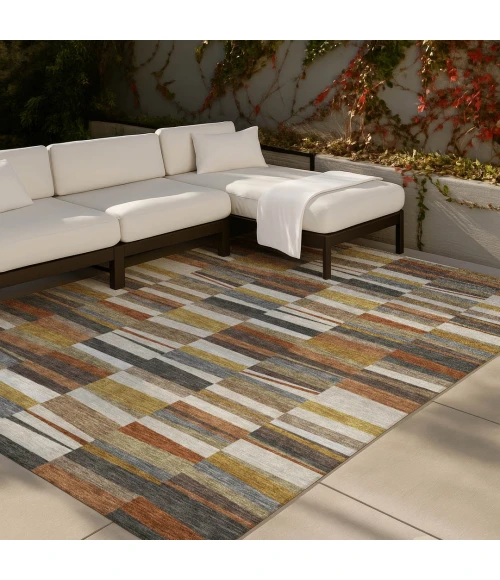 Addison Rugs Chantille Brown ACN2575 5ft. x 7ft.6in. Rect. Rug