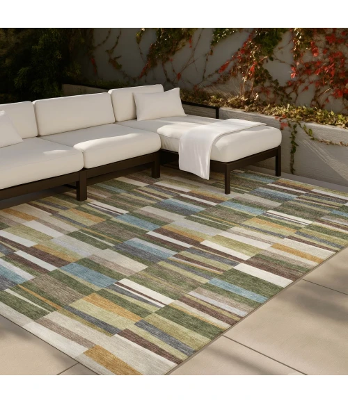 Addison Rugs Chantille Green ACN2575 5ft. x 7ft.6in. Rect. Rug
