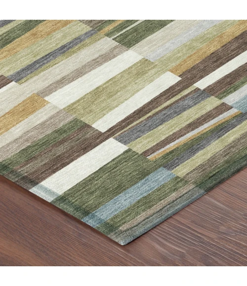 Addison Rugs Chantille Green ACN2575 5ft. x 7ft.6in. Rect. Rug