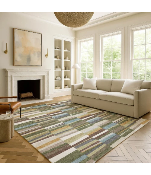 Addison Rugs Chantille Green ACN2575 5ft. x 7ft.6in. Rect. Rug