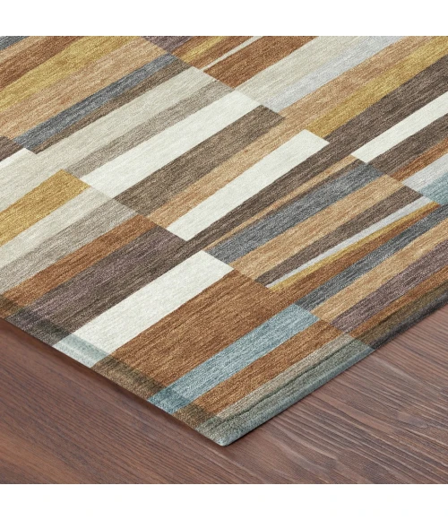 Addison Rugs Chantille Orange ACN2575 9ft. x 12ft. Rect. Rug