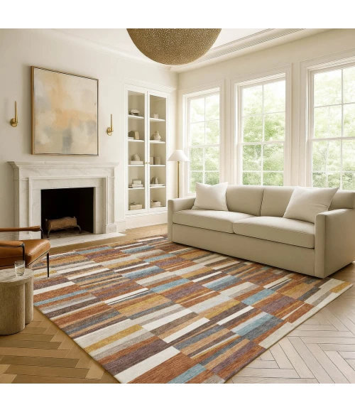 Addison Rugs Chantille Orange ACN2575 9ft. x 12ft. Rect. Rug