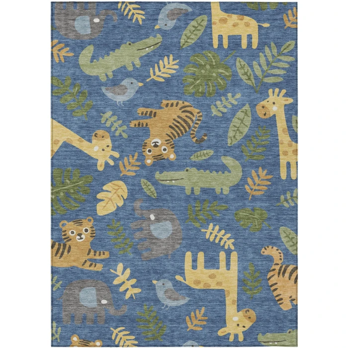 Addison Rugs Chantille Blue ACN2578 9ft. x 12ft. Rect. Rug
