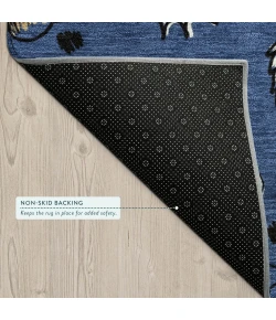 Addison Rugs Chantille Blue ACN2580 5ft. x 7ft.6in. Rect. Rug