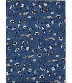 Addison Rugs Chantille Blue ACN2580 5ft. x 7ft.6in. Rect. Rug