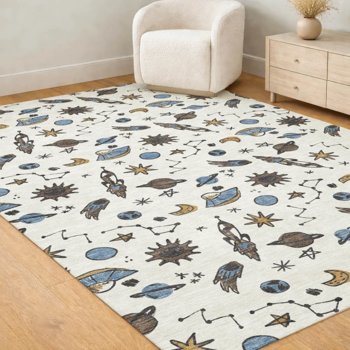 Addison Rugs Chantille Ivory ACN2580 9ft. x 12ft. Rect. Rug