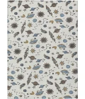 Addison Rugs Chantille Ivory ACN2580 9ft. x 12ft. Rect. Rug