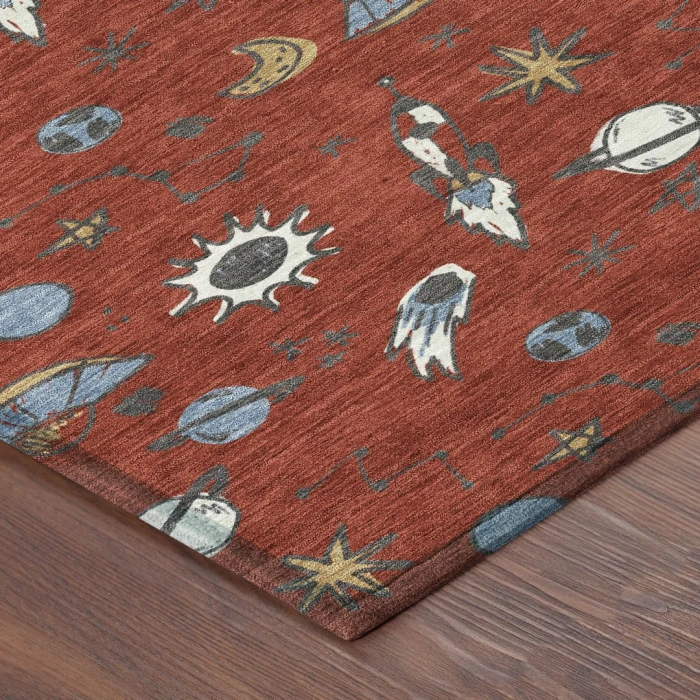 Addison Rugs Chantille Red ACN2580 8ft. x 10ft. Rect. Rug