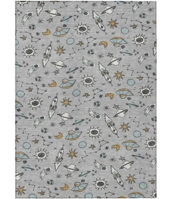 Addison Rugs Chantille Gray ACN2580 5ft. x 7ft.6in. Rect. Rug