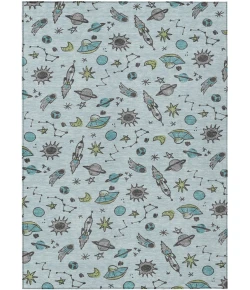 Addison Rugs Chantille Blue ACN2580 5ft. x 7ft.6in. Rect. Rug