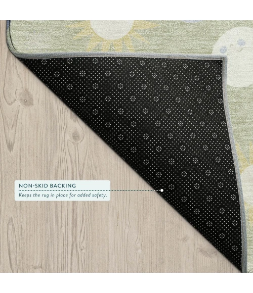 Addison Rugs Chantille Green ACN2581 9ft. x 12ft. Rect. Rug