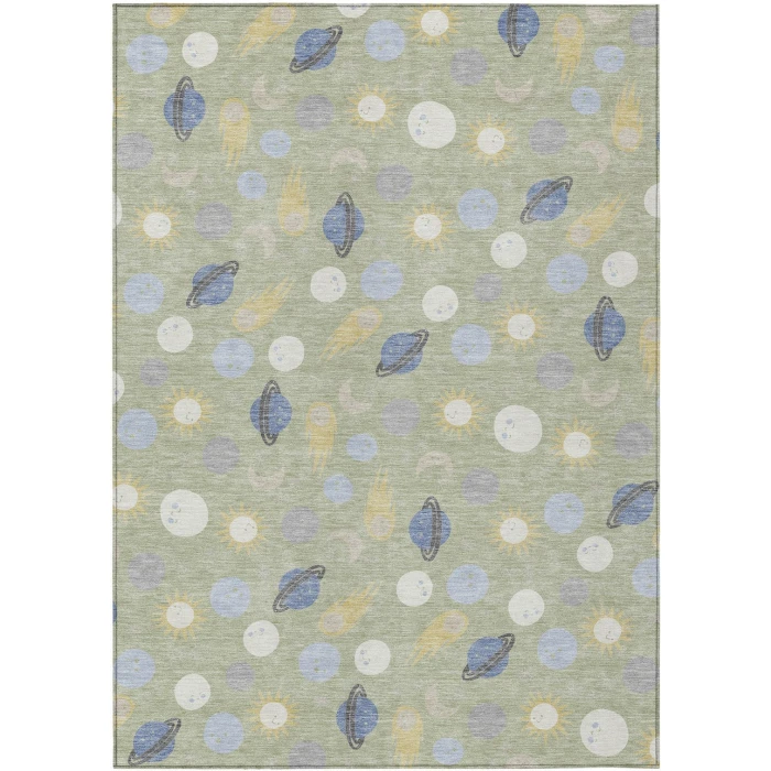 Addison Rugs Chantille Green ACN2581 8ft. x 10ft. Rect. Rug