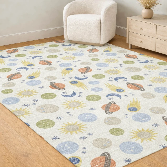 Addison Rugs Chantille Ivory ACN2581 5ft. x 7ft.6in. Rect. Rug