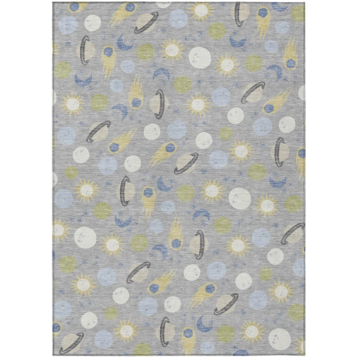 Addison Rugs Chantille Gray ACN2581 9ft. x 12ft. Rect. Rug