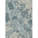 Addison Rugs Chantille Teal ACN2584 9ft. x 12ft. Rect. Rug