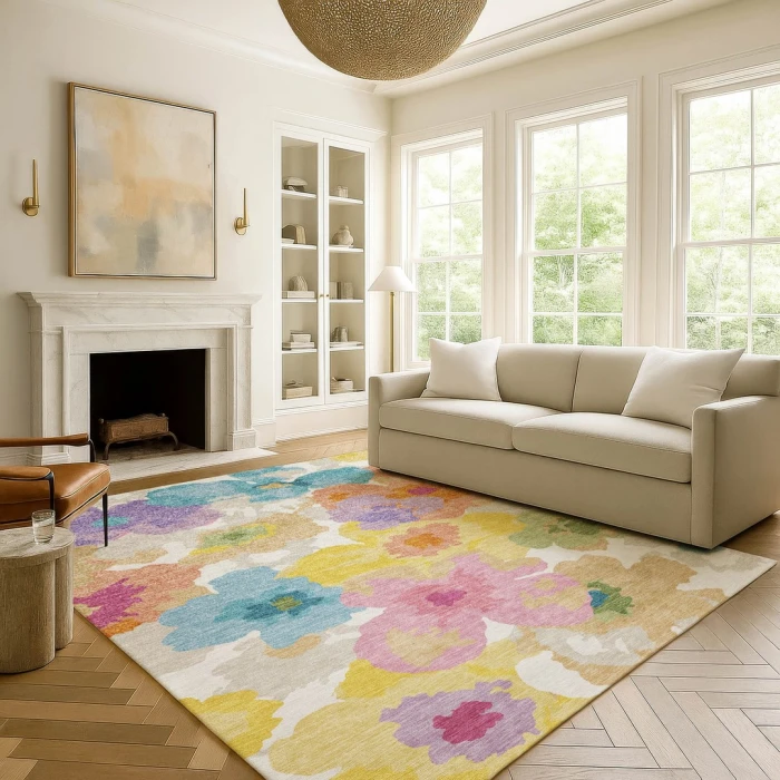 Addison Rugs Chantille Ivory ACN2586 5ft. x 7ft.6in. Rect. Rug